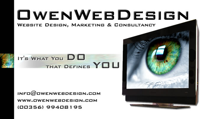 Owen Web Design, Web Services in Malta